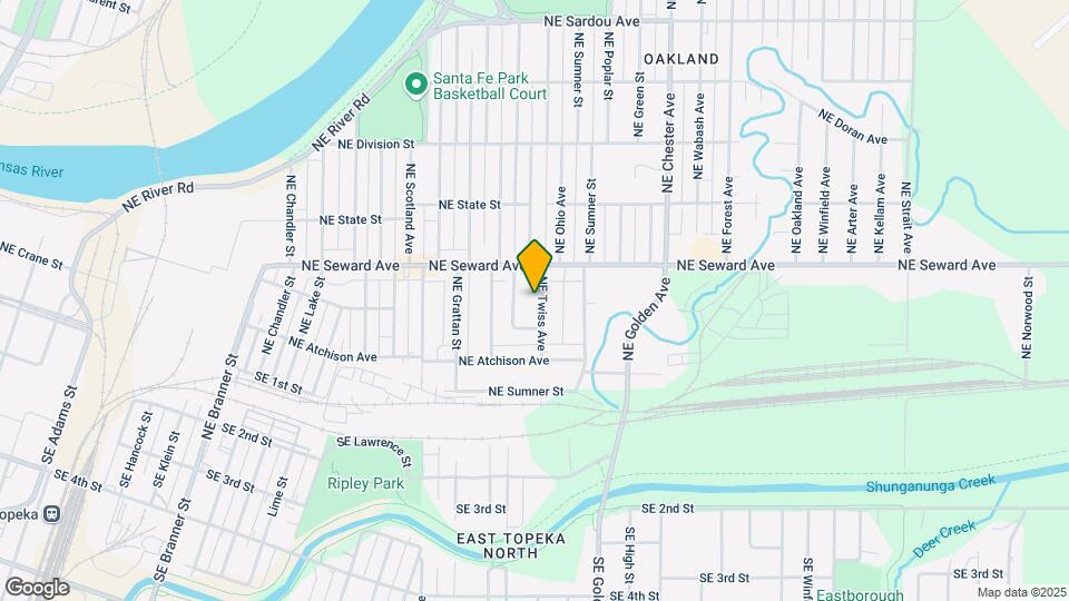 309 NE Twiss Ave Map and Location Details