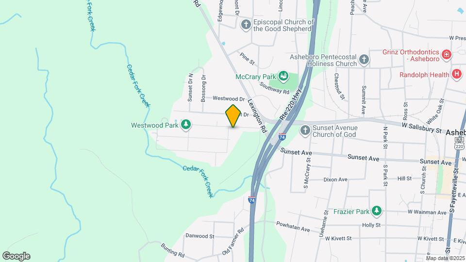 1263 Winslow Ave Map and Location Details