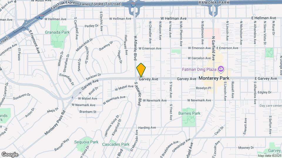 772 W Garvey Ave Map and Location Details