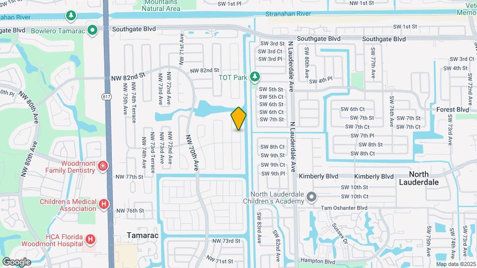 7901 NW 66th Ter, Unit Efficiency Map and Location Details