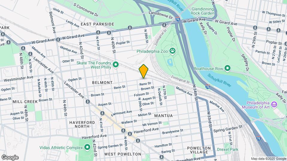 3834 Parrish St Map and Location Details