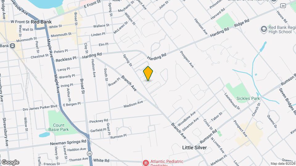 293 Spring St Map and Location Details