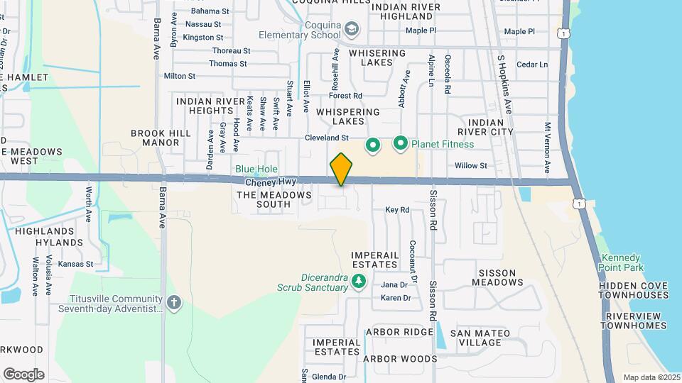 846 Dow Ln Map and Location Details