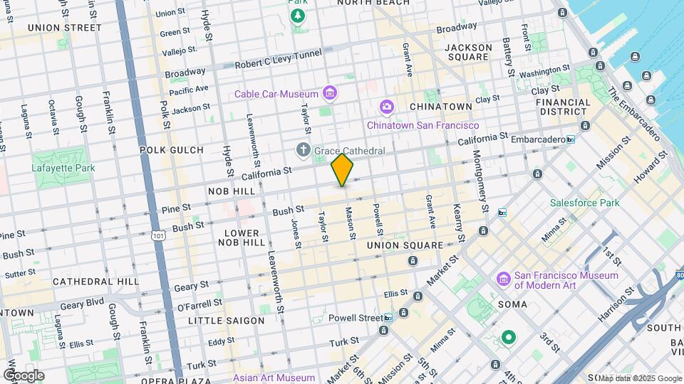 729 Mason St Map and Location Details