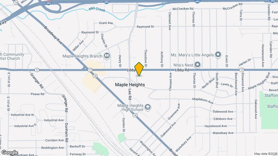 5329 Vine St Mapa y Detalles de la Ubicación