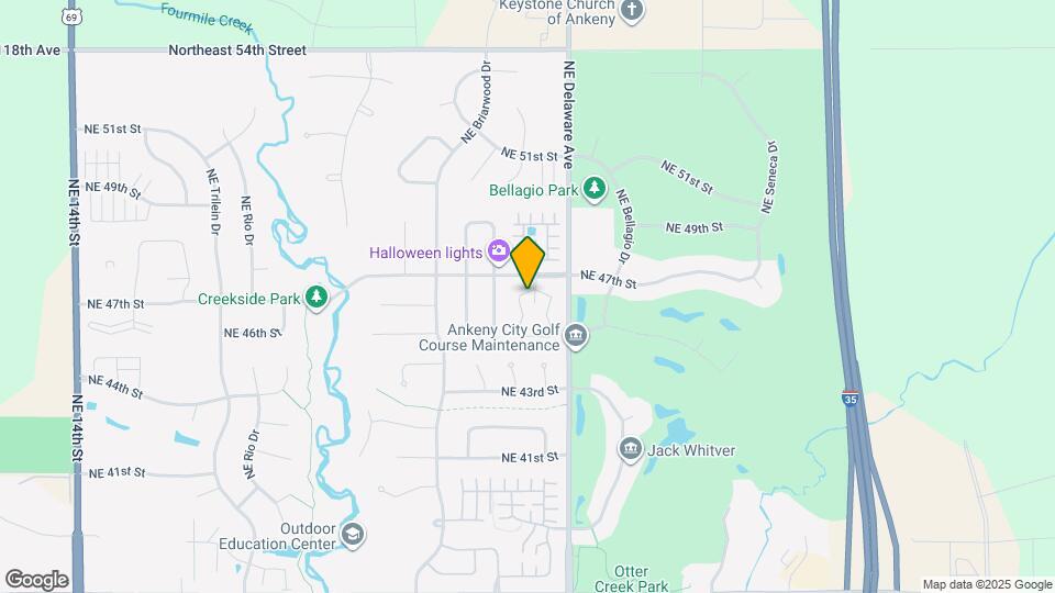 Creekside Townhomes Map and Location Details