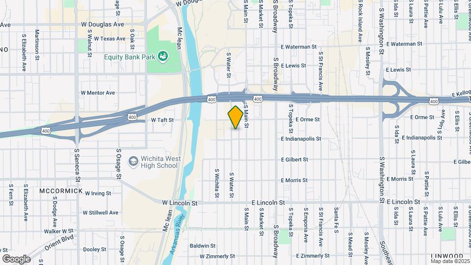 824 S Water St Map and Location Details