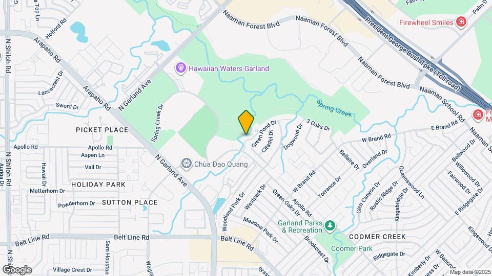 1231 Forest Cove Ln Map and Location Details