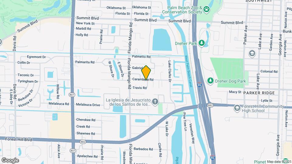 6401 Travis Rd Map and Location Details