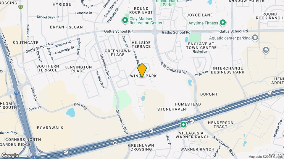 1512 Parkfield Cir Map and Location Details