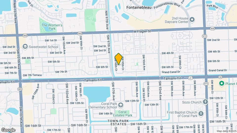 416 SW 96th Ct Map and Location Details