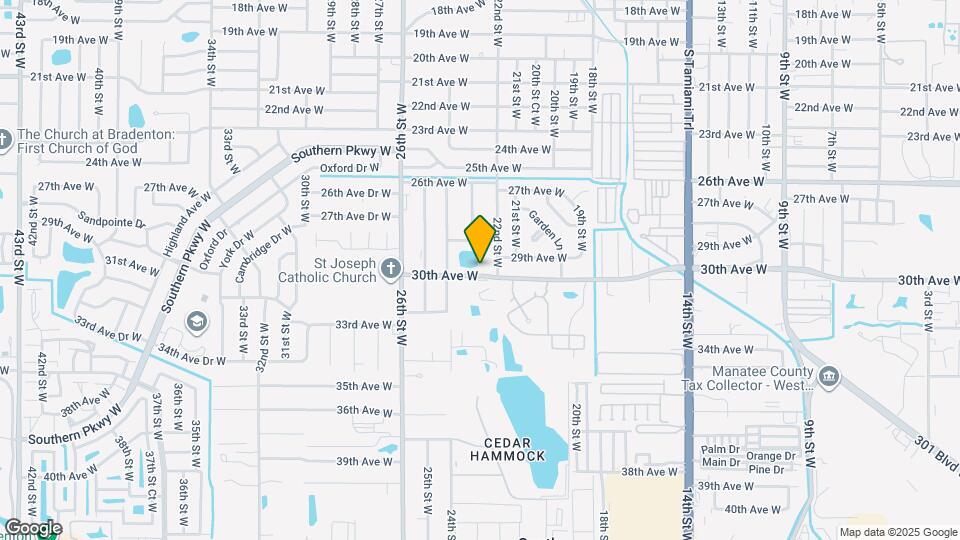 2214 30th Ave W Map and Location Details