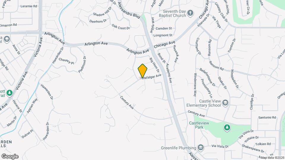 2190 Trafalgar Ave Map and Location Details