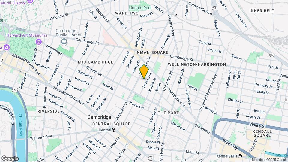 29R Tremont St, Unit 2 Map and Location Details