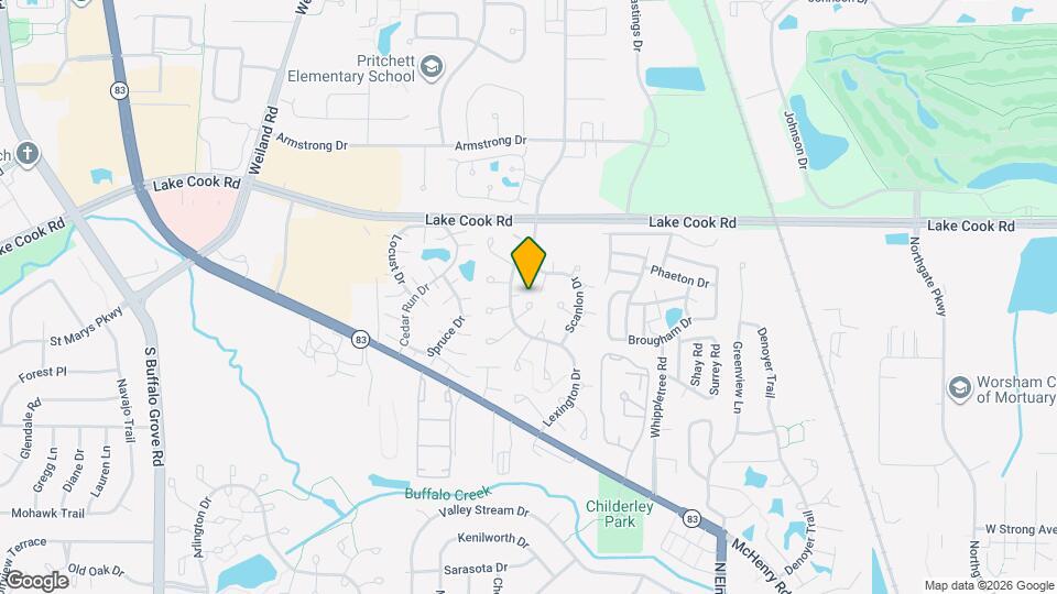 1106 Wildberry Ct Map and Location Details