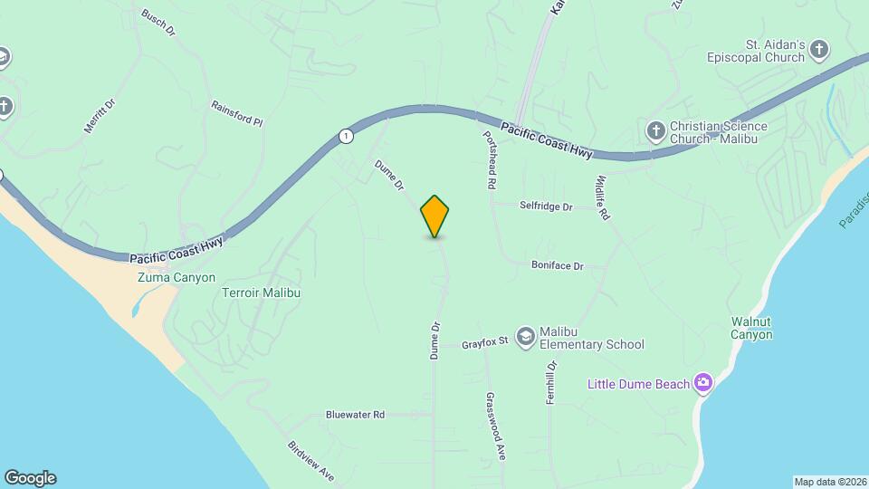 6671 Dume Dr Map and Location Details