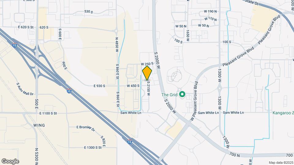 424 S 2150 W, Unit #302 Map and Location Details