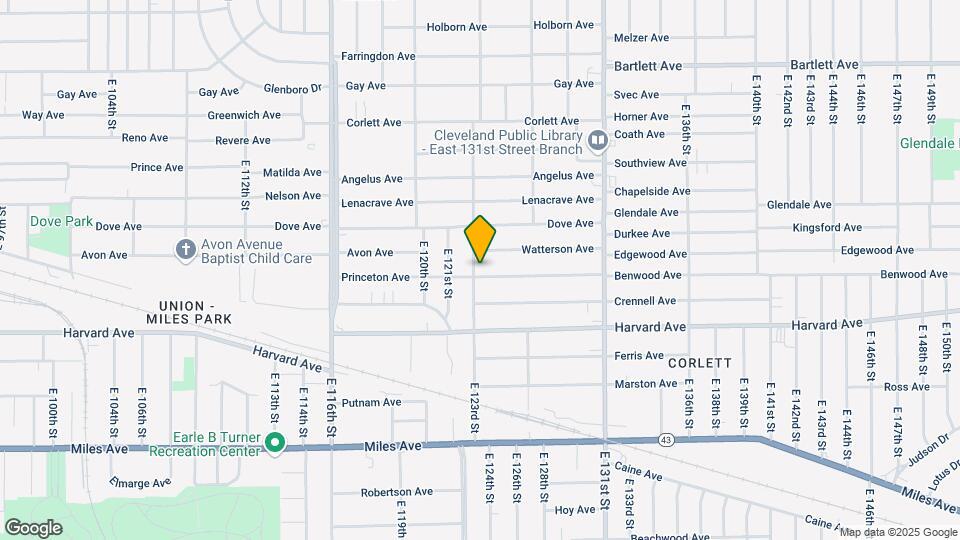 3963 E 123rd St Map and Location Details