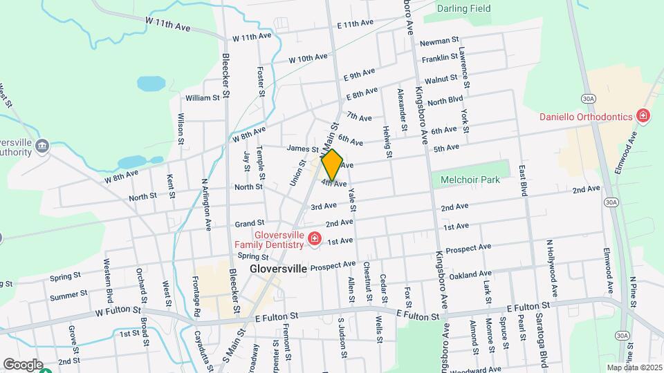 16 4th Ave, Unit 2 fl Map and Location Details