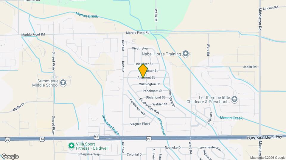 11851 Altamont St Map and Location Details