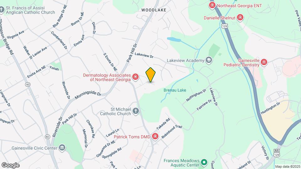 1242 Spring Marsh Ct NE Mapa y Detalles de la Ubicación