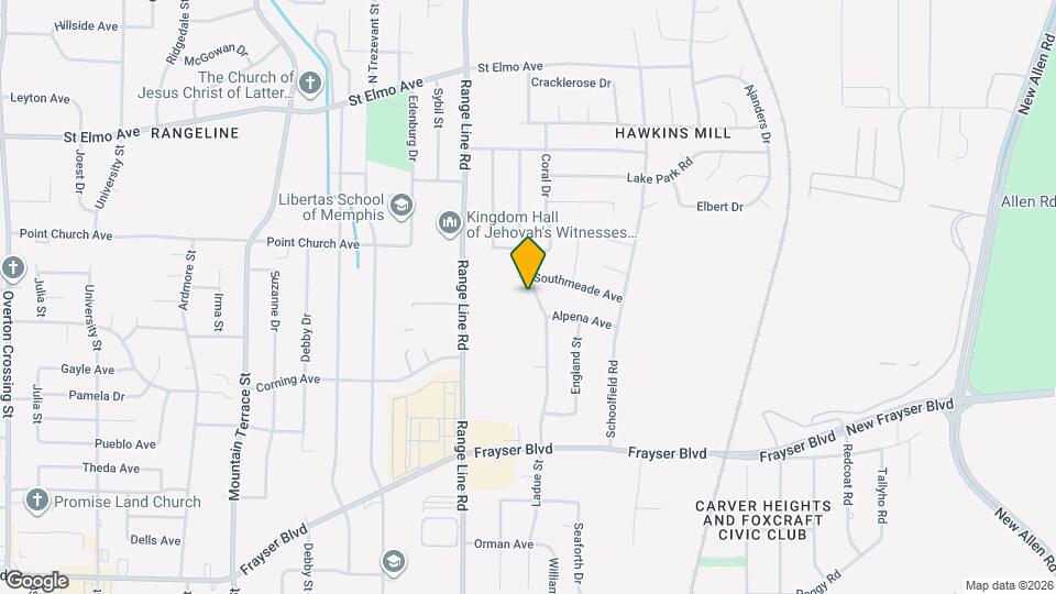 3679 Ladue St Map and Location Details