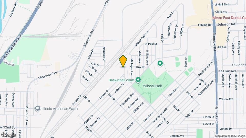 2711 Center St Map and Location Details