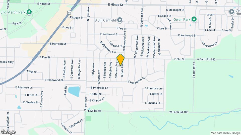 131 S Dale Ave Map and Location Details