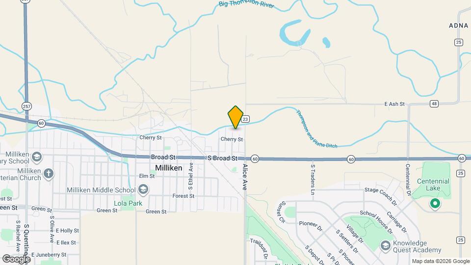 200 N Beulah Ave Map and Location Details