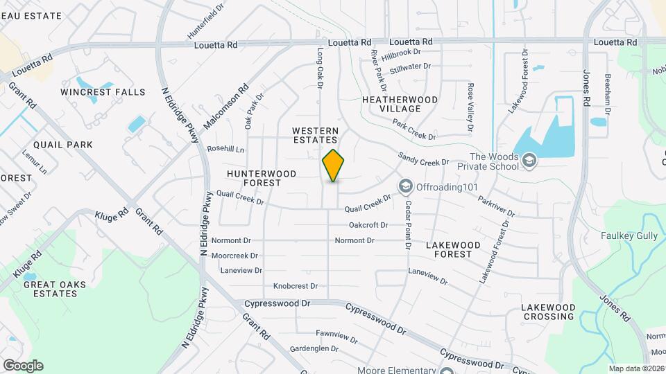 14807 Spring Lake Dr Map and Location Details