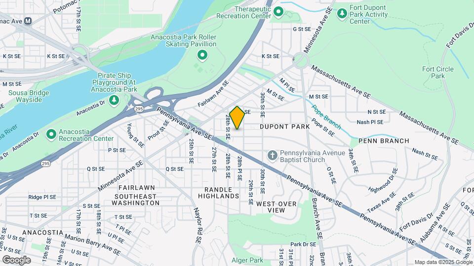 2810 O St SE Map and Location Details
