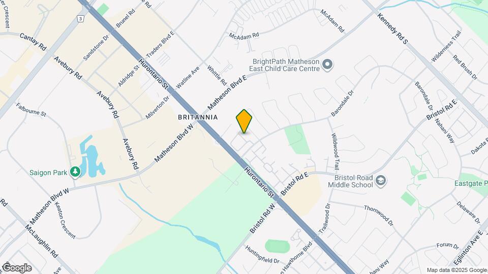 55 Barondale Dr Map and Location Details