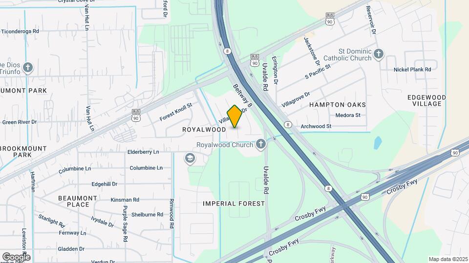 7915 Grandridge Dr Map and Location Details