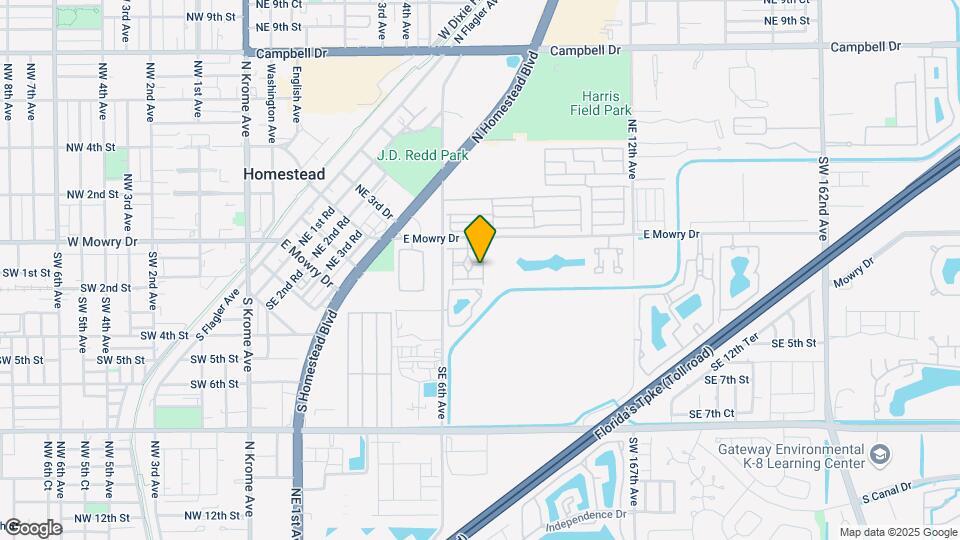 1162 SE 1st St Map and Location Details