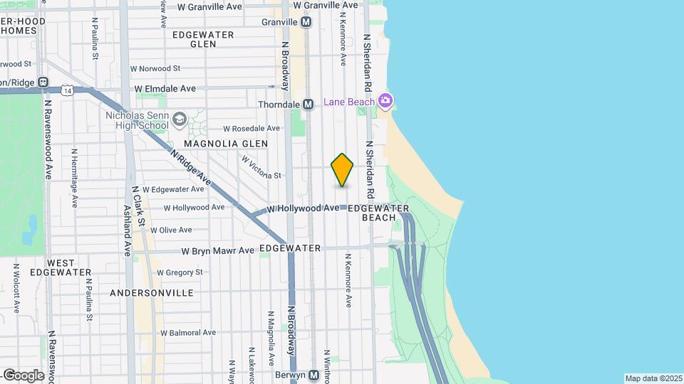 5724 N Kenmore Ave, Unit 1040-218 Map and Location Details