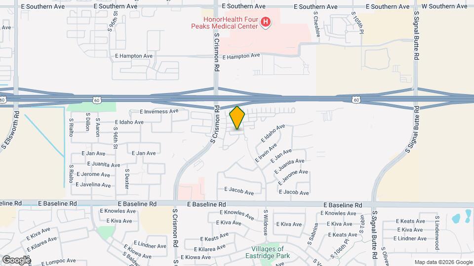 10049 E Impala Ave Map and Location Details