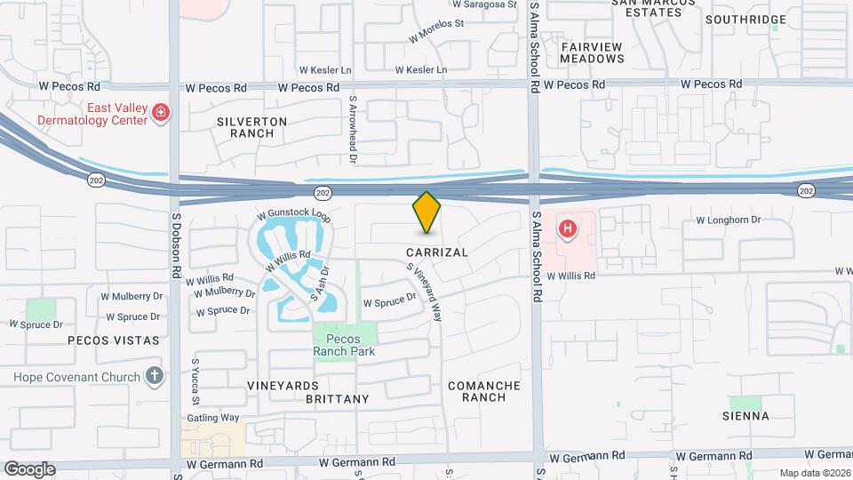 1234 W Remington Dr Map and Location Details