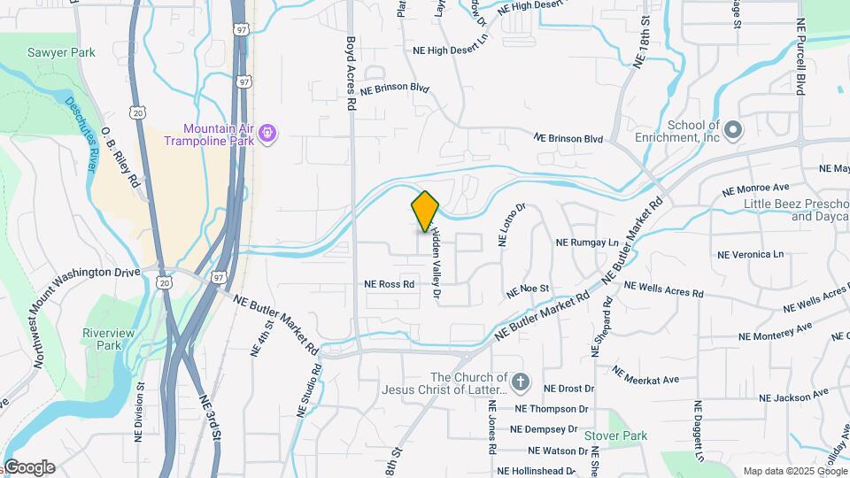 3058 NE Weddell St Map and Location Details