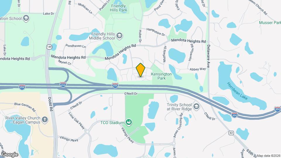 2583 Bedford Ct Map and Location Details