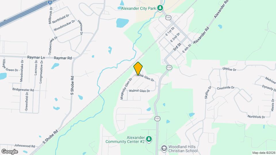 13757 Cedar Glen Cove Map and Location Details
