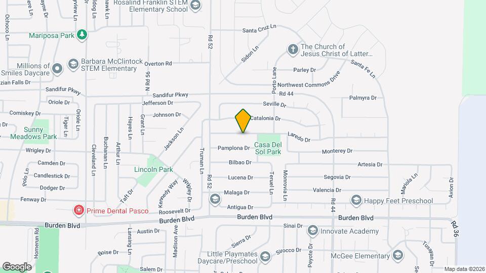 4916 Laredo Dr Map and Location Details