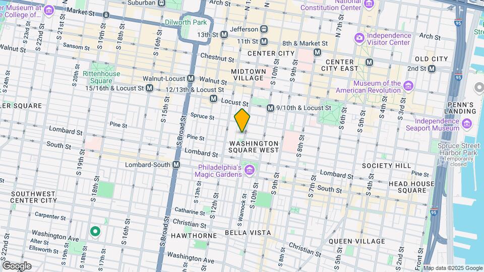 322 S 11th St Map and Location Details