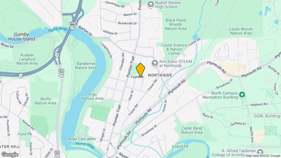 814 Taylor St Map and Location Details