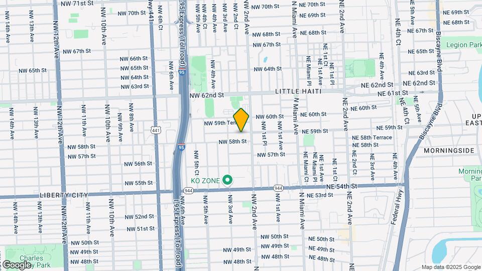 244 NW 59th St Map and Location Details