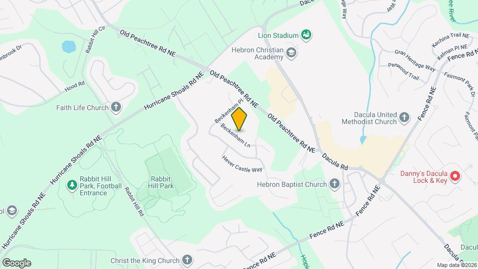 291 Beckenham Ln Map and Location Details