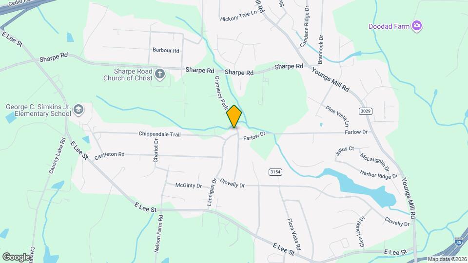2000 Lannigan Dr Map and Location Details