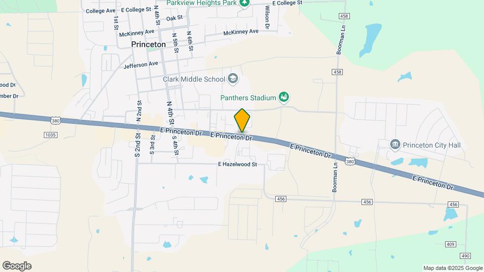 834 Princeton Dr Map and Location Details