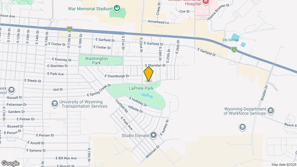 2215 E Spring Creek Dr Map and Location Details