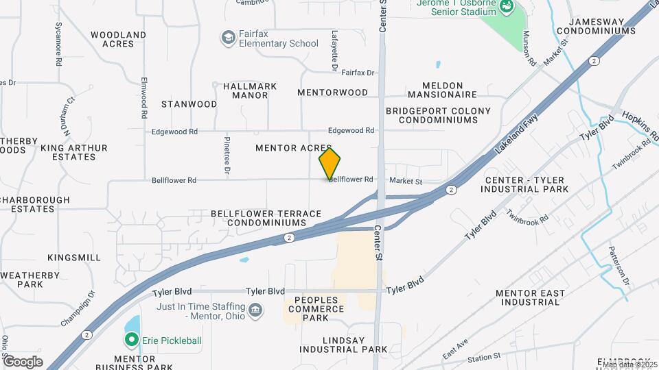 8310 Bellflower Rd Map and Location Details