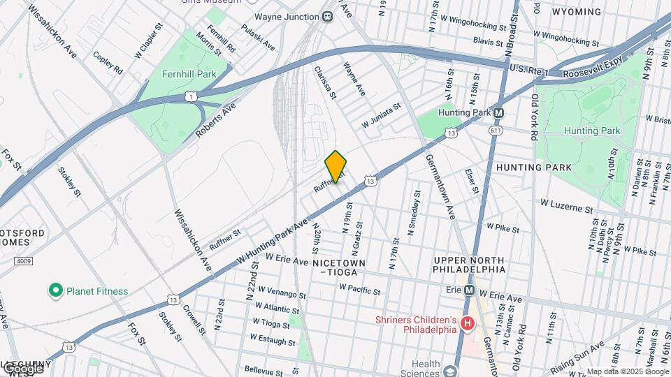 3930 Priscilla St Map and Location Details